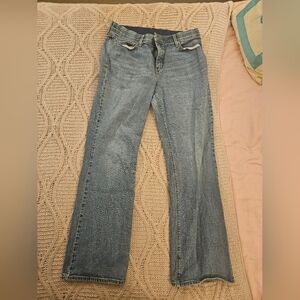 Levi's 525 Jeans Womens Size 14  Boot Cut Mid Rise Medium Wash Blue